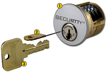 Lock Exploded View